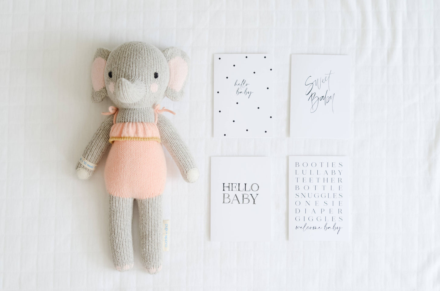 Hello Baby Polka Dots Card