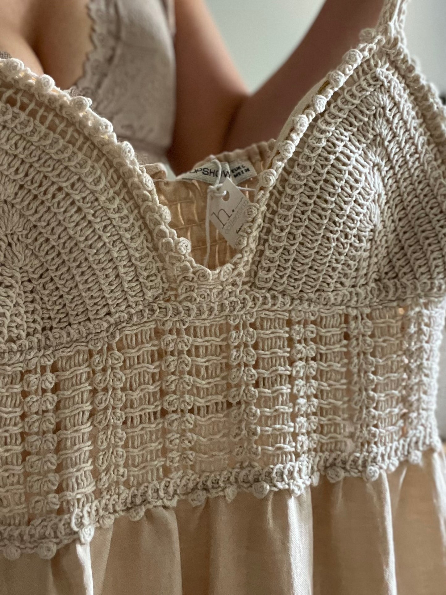 TOPSHOW crochet dress SIZE large