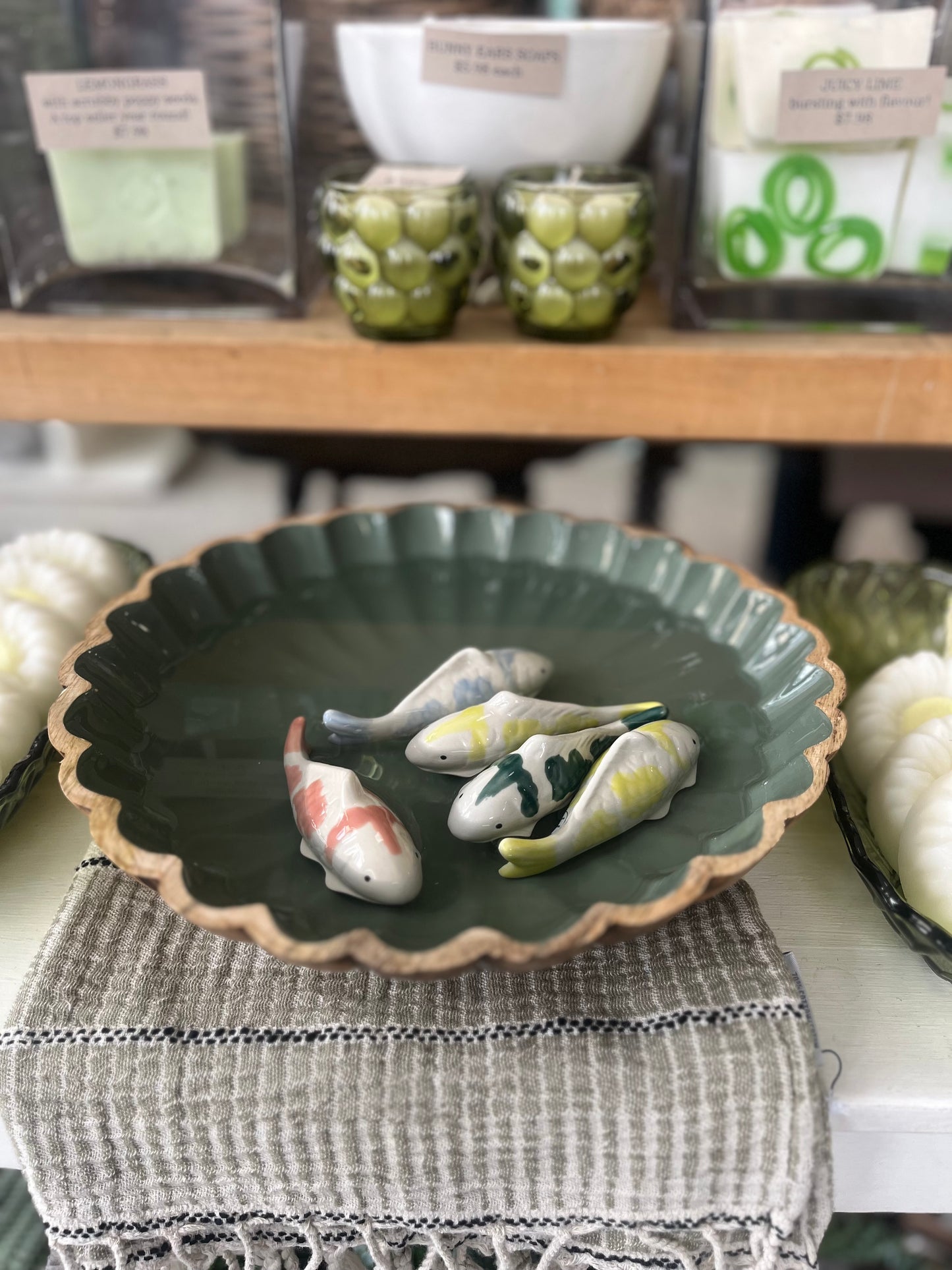 Floating Ceramic Fish!