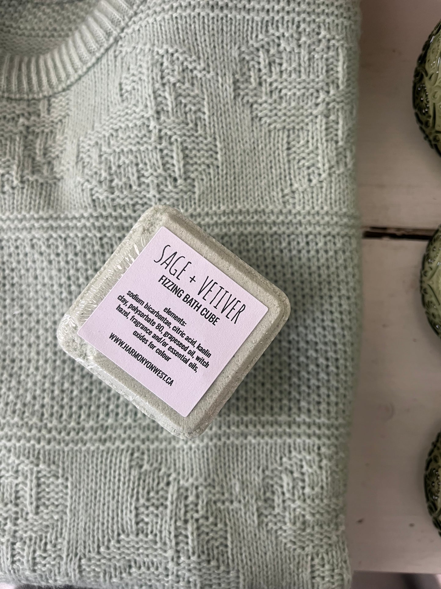 Bath Bomb | Sage + Vetiver