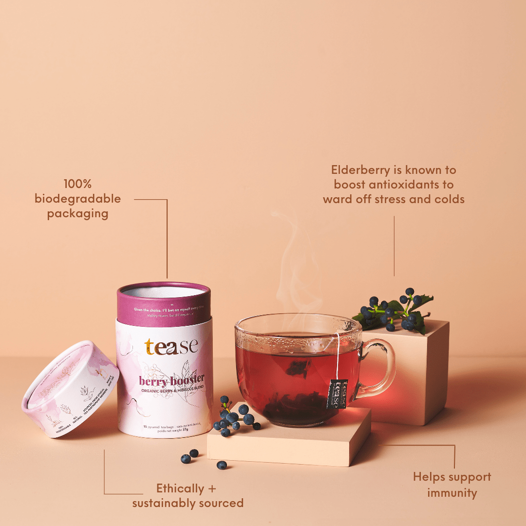 Berry Booster All Natural Wellness Tea Blend