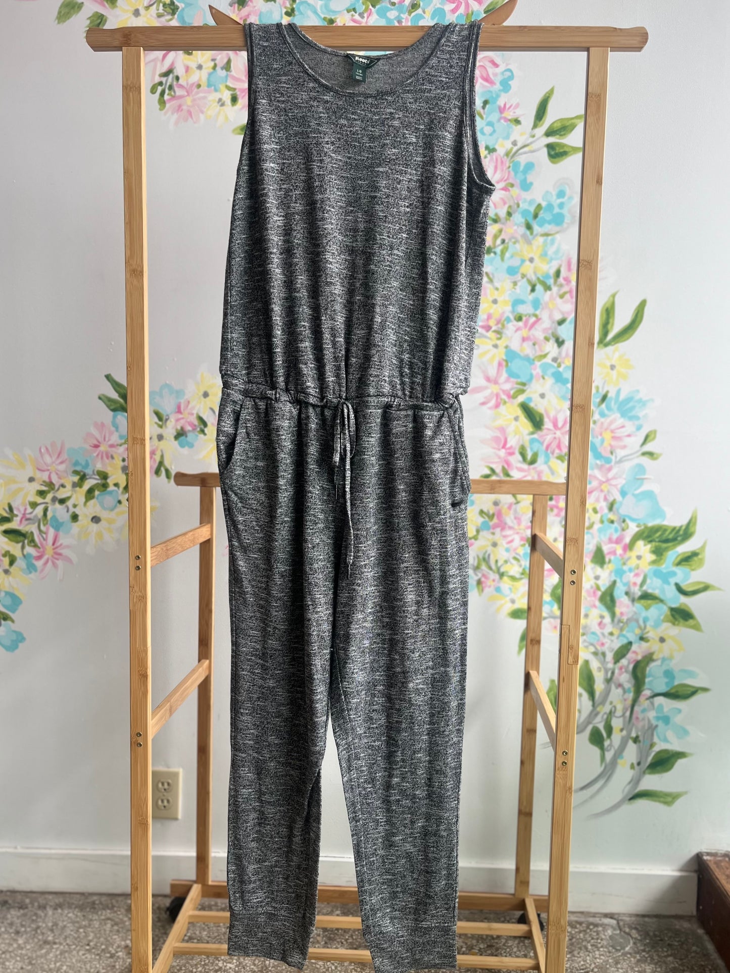 ROOTS Heather grey romper SIZE large
