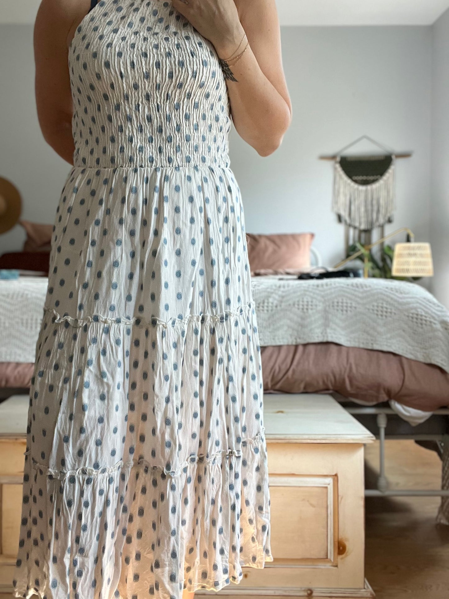 Sim & Sam polka dot dress SIZE medium