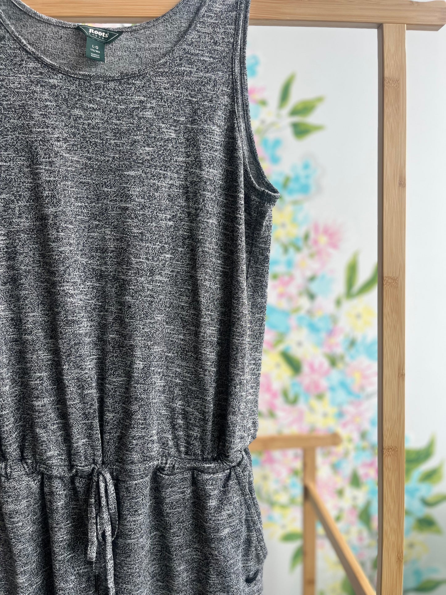 ROOTS Heather grey romper SIZE large
