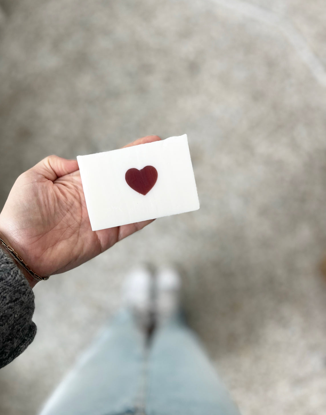 Queen of Hearts - Cinnamon hearts Bar Soap