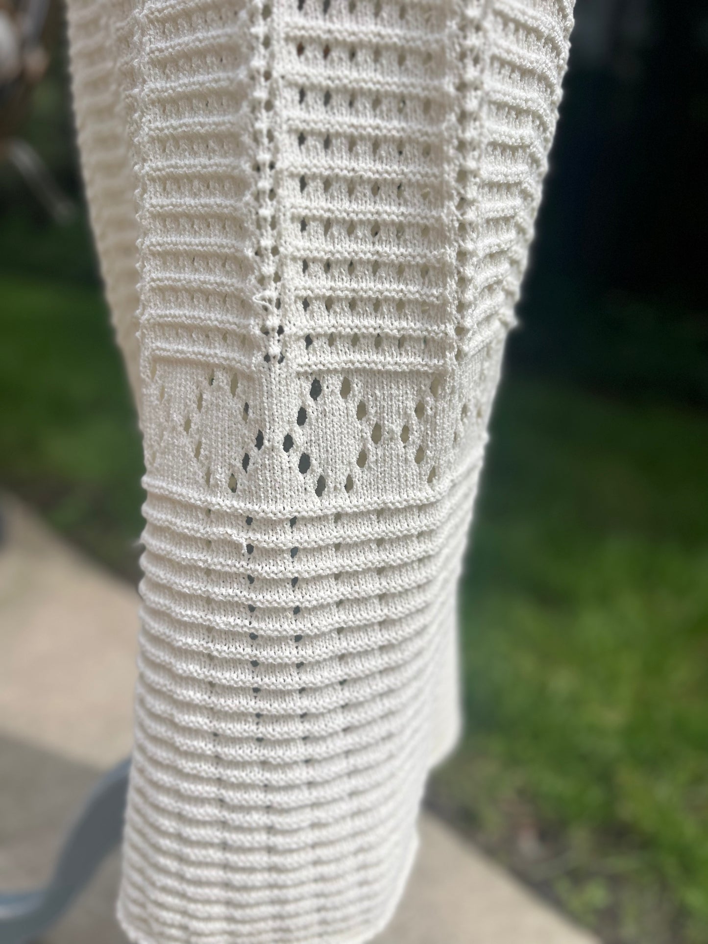 Knit dress/cover up NO SIZE (fits small/medium)