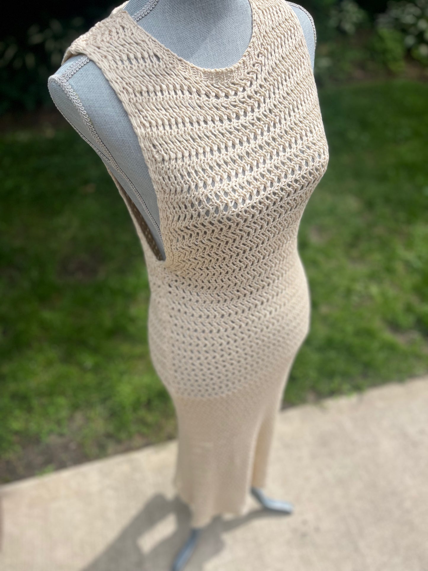 Knit dress/swim cover NO SIZE