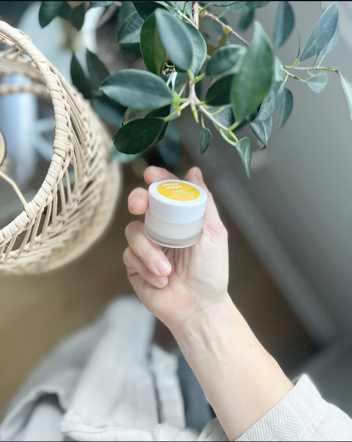 Three Ships Vanilla Lip Exfoliator