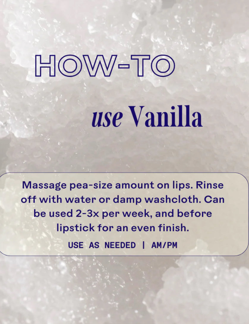 Three Ships Vanilla Lip Exfoliator