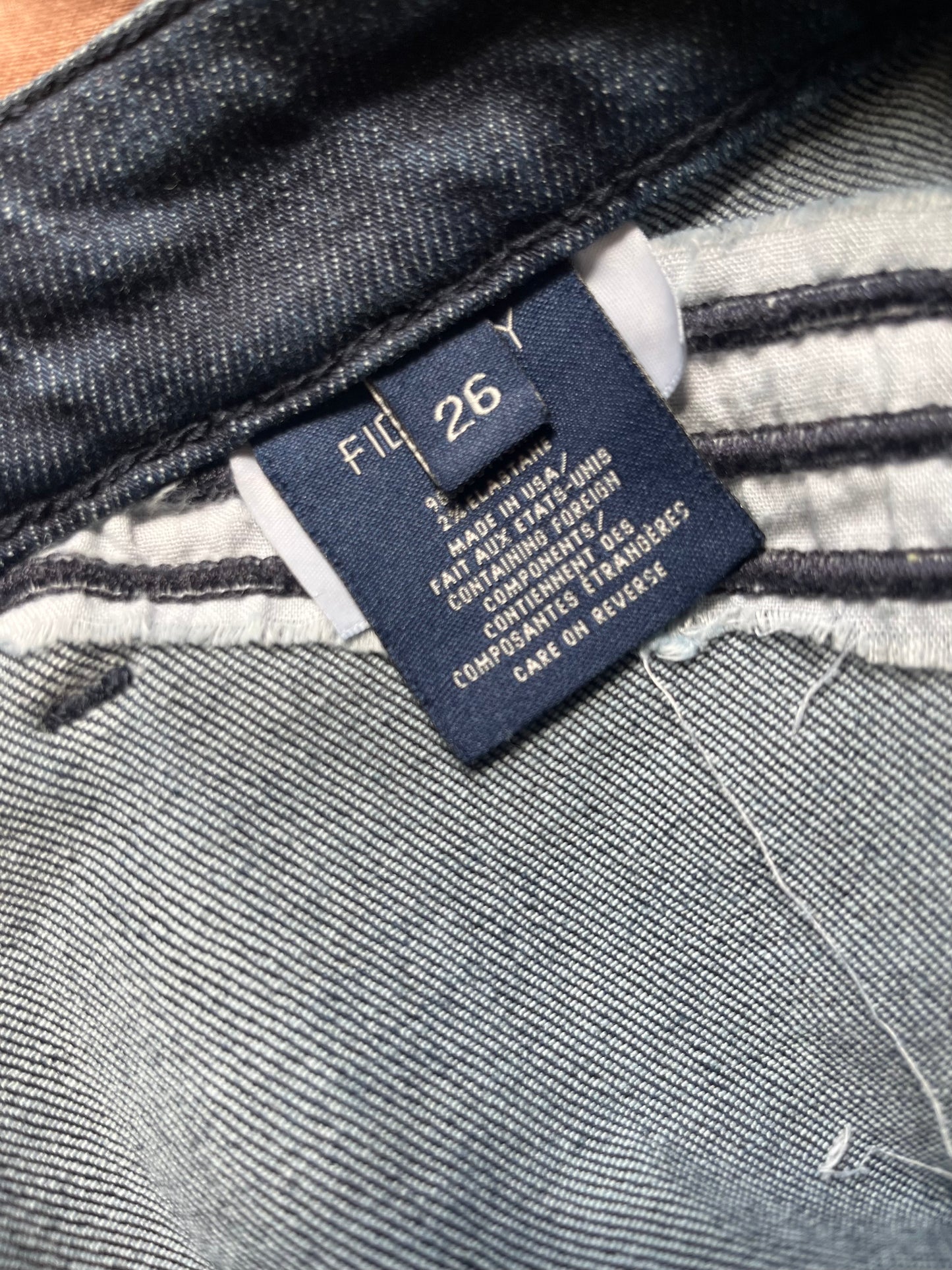 Premium denim Fidelity jeans SIZE 26