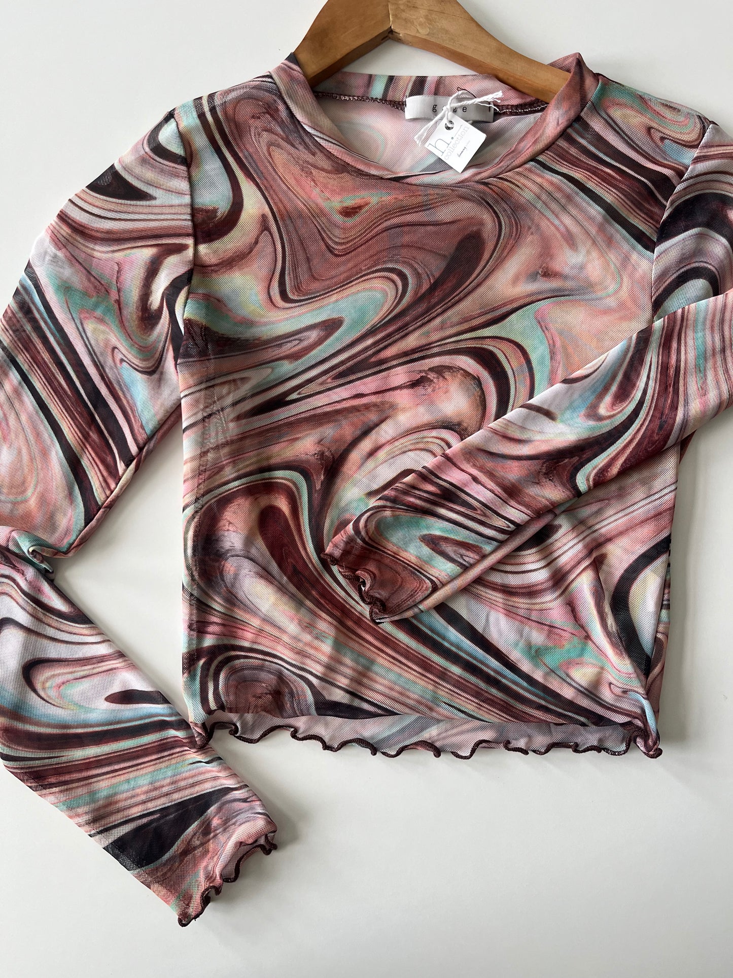 Layering see-through long sleeve SIZE XS