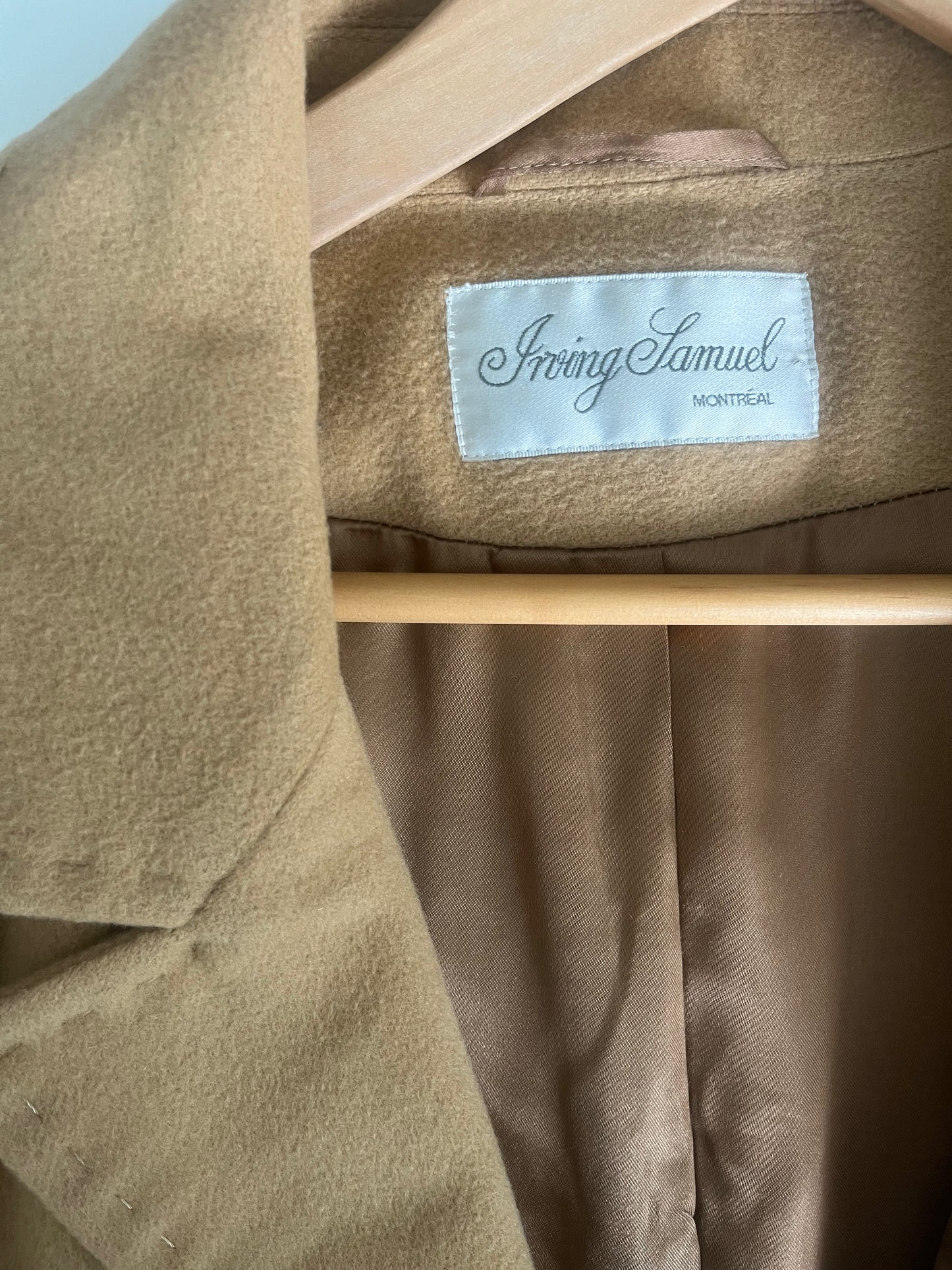 Vintage Irving Samuel Montreal Trench Coat SIZE 16