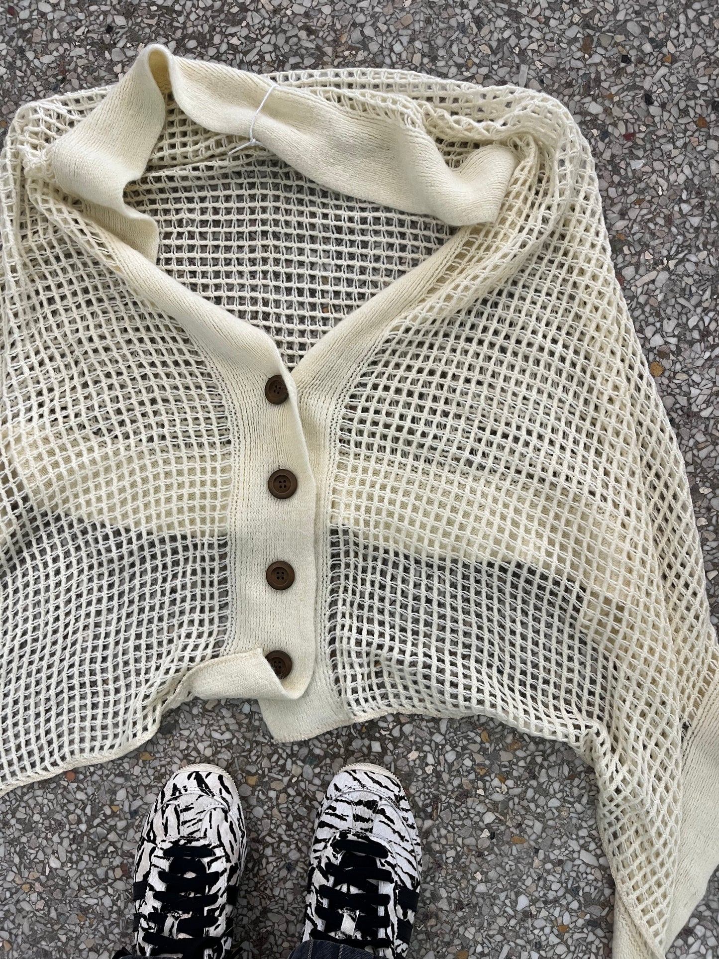 Mesh poncho ONE SIZE