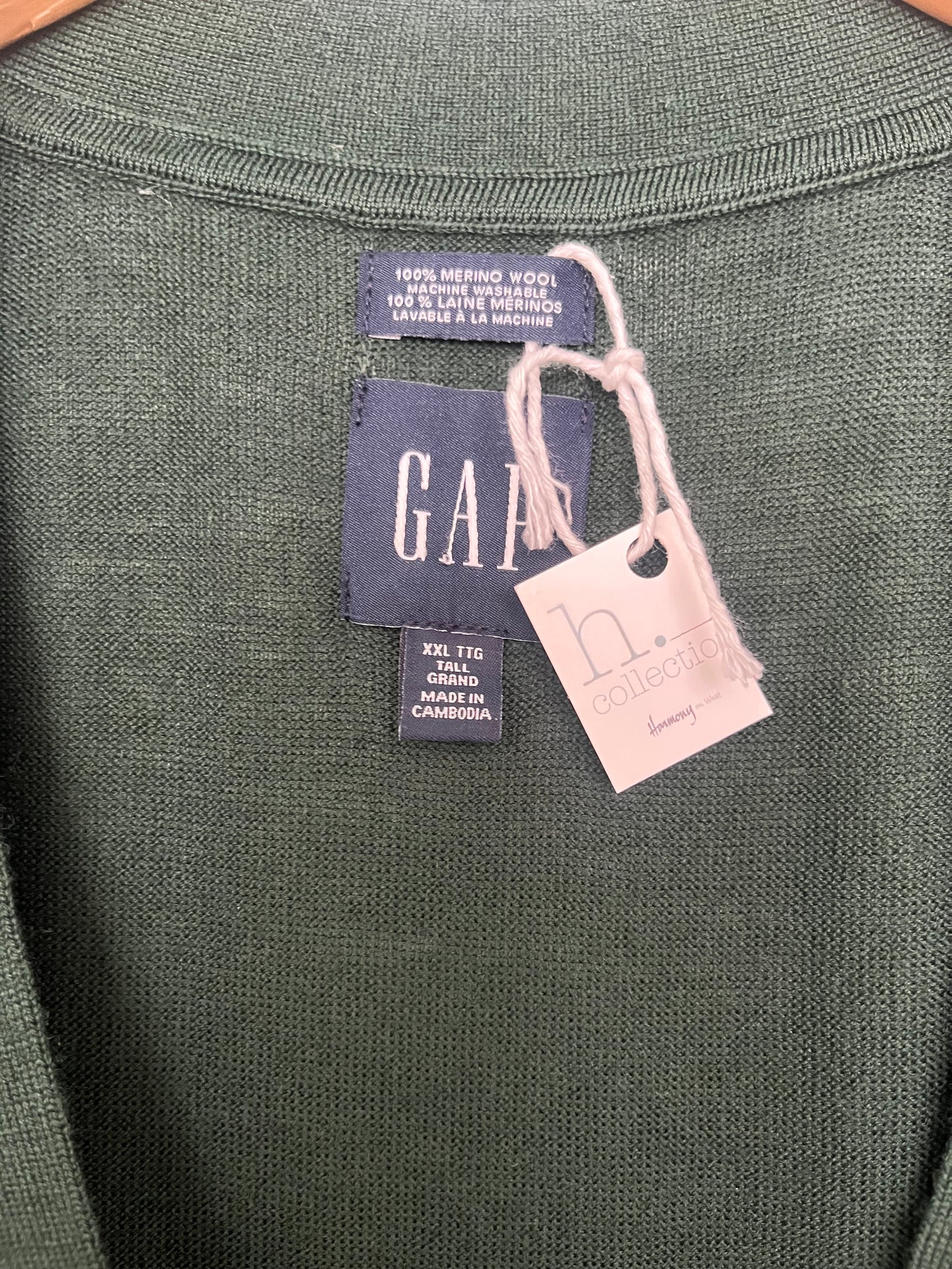 Merino wool cardigan SIZE XXL