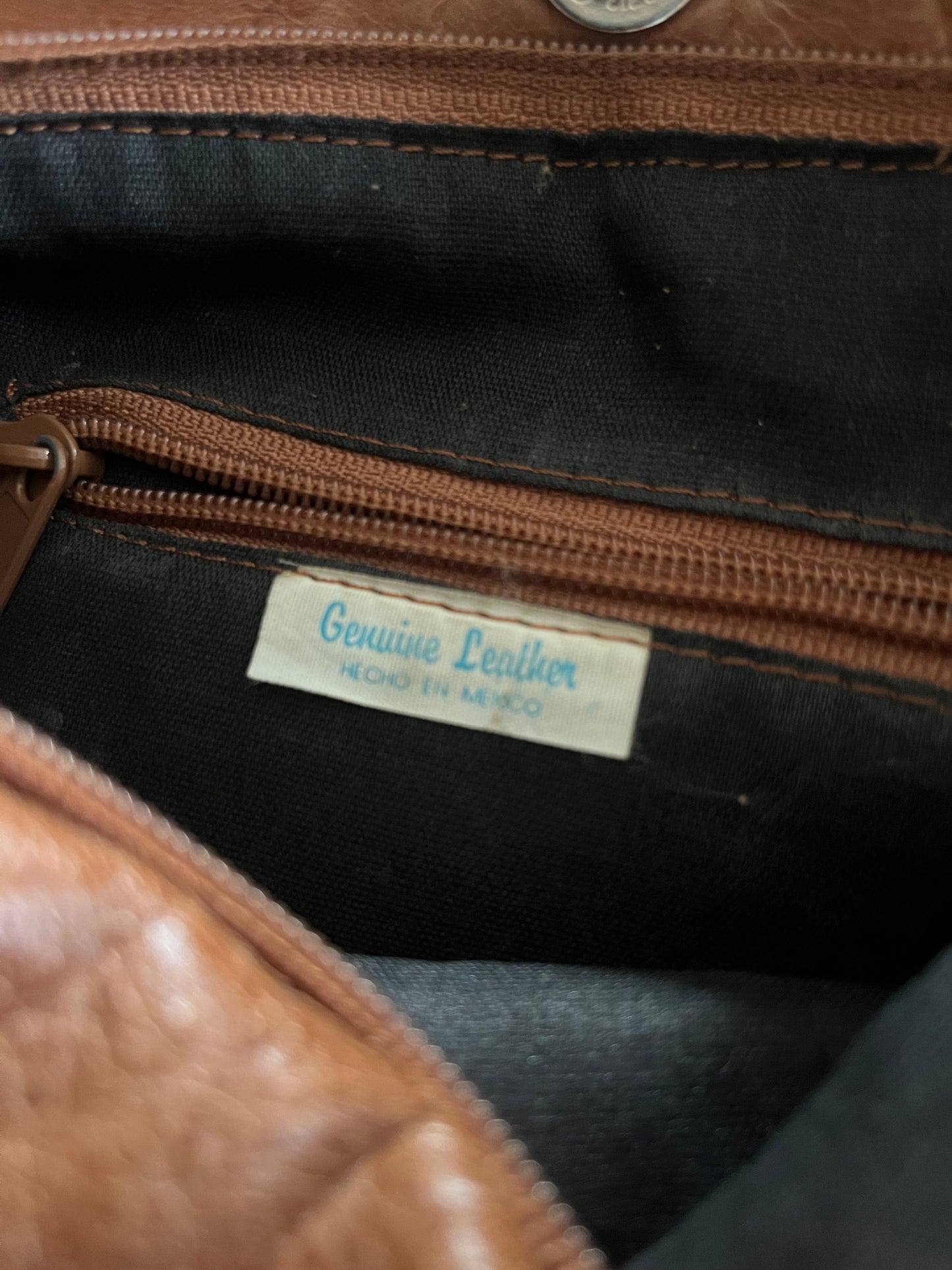 Genuine Leather slouchy bag