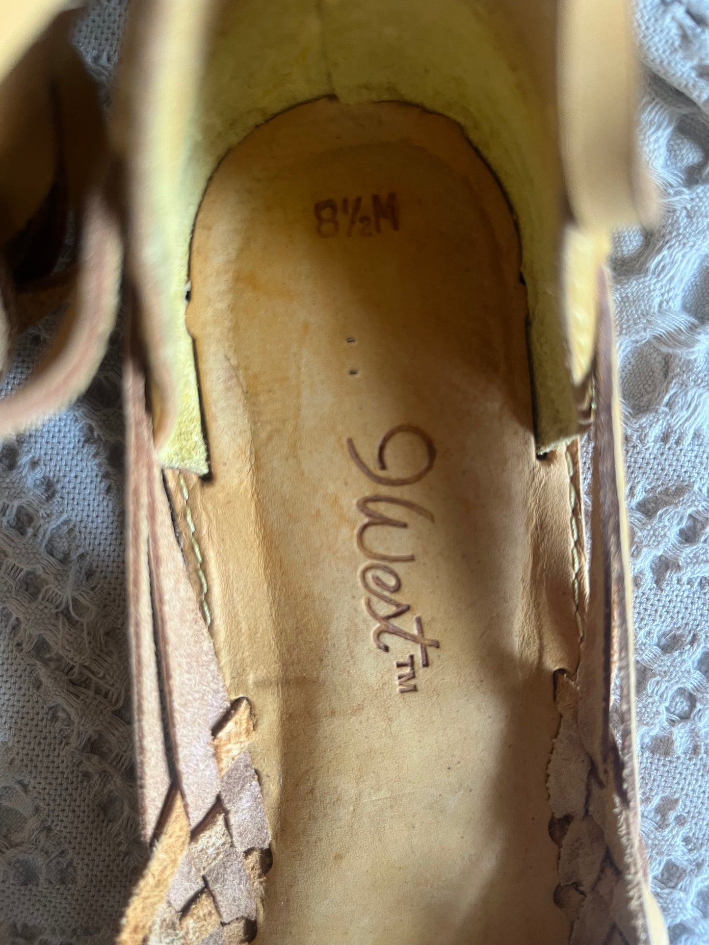 Nine West sandals SIZE 8.5