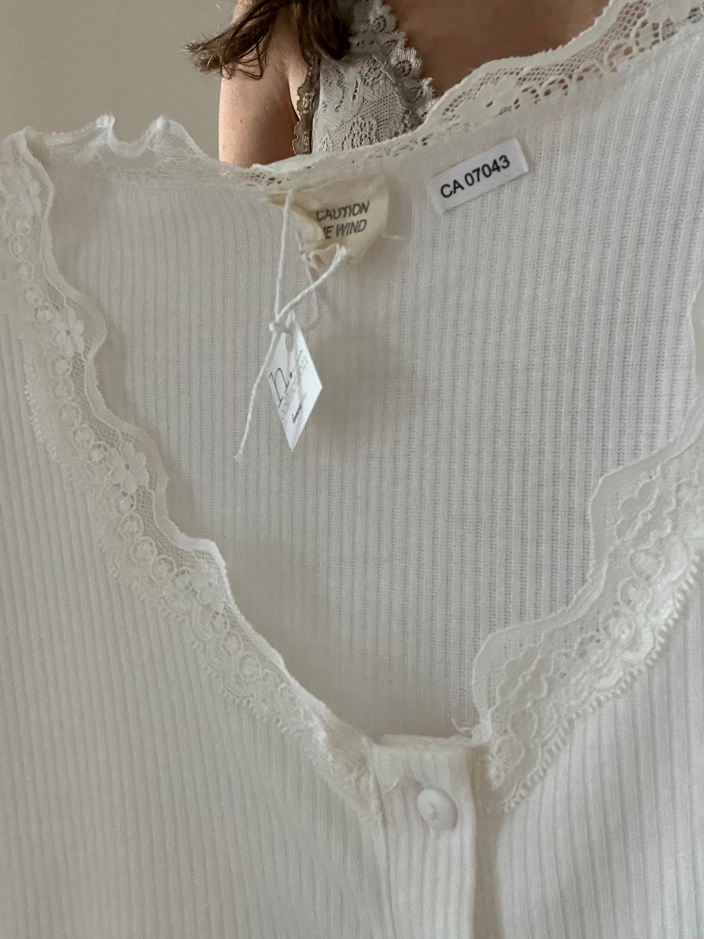Lace tee SIZE small