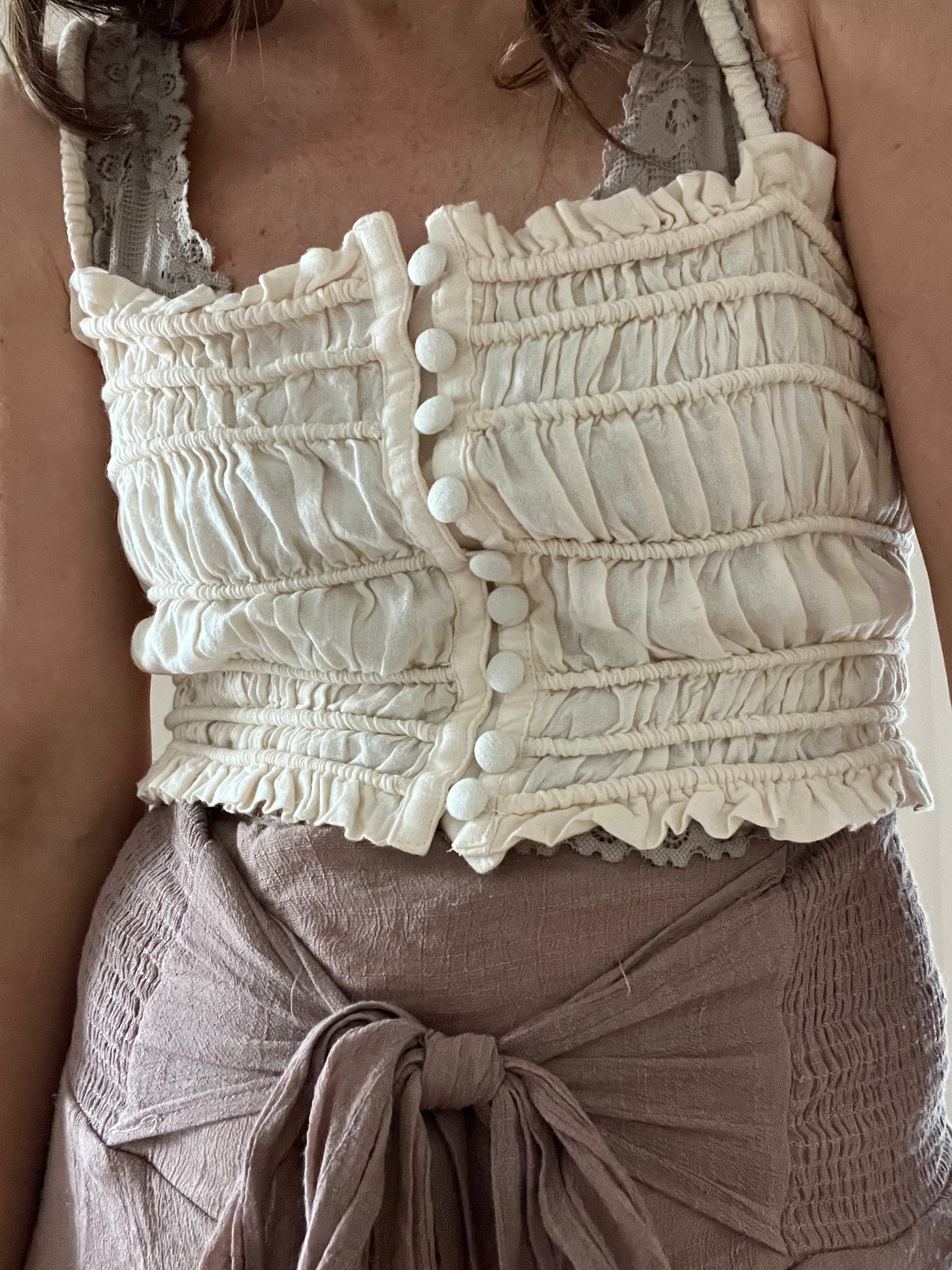 Urban Outfitters button up tank SIZE medium