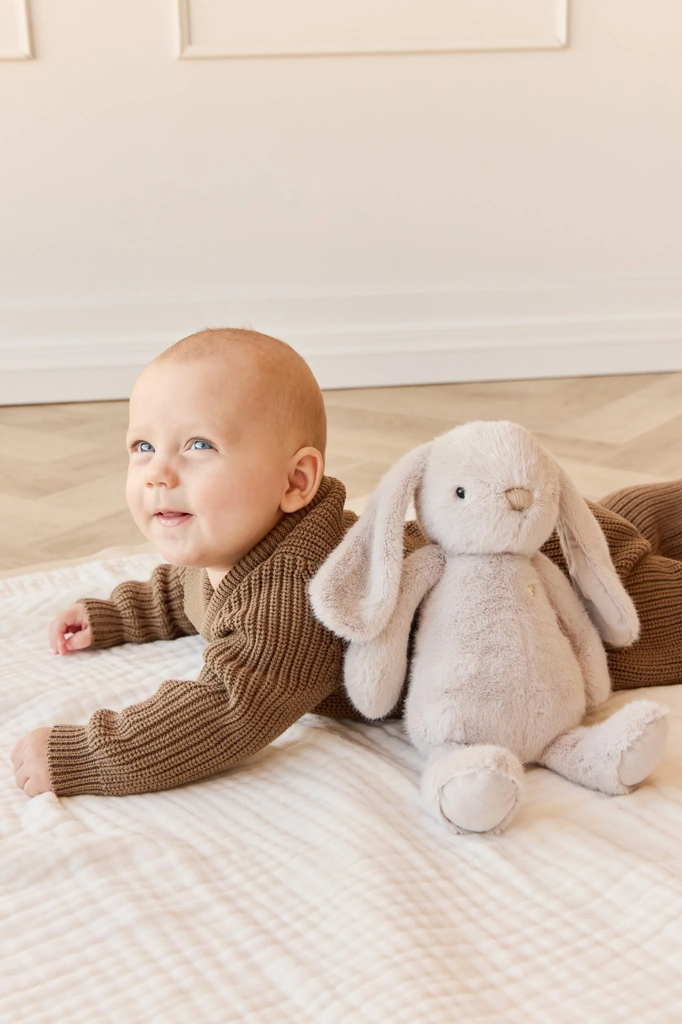 Penelope the bunny - Grey - Snuggle Bunnies