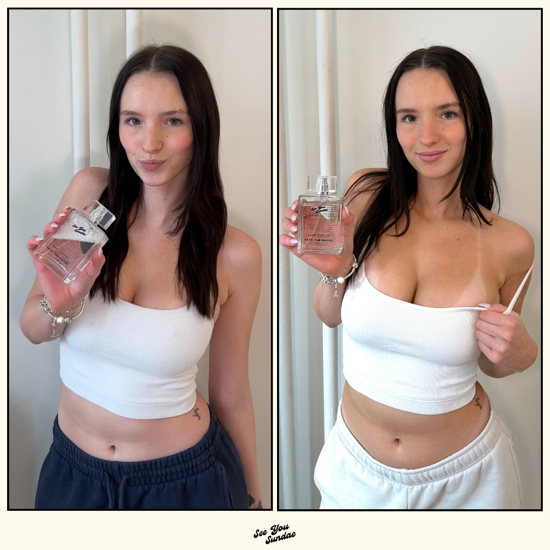 Clean Face Tan Water