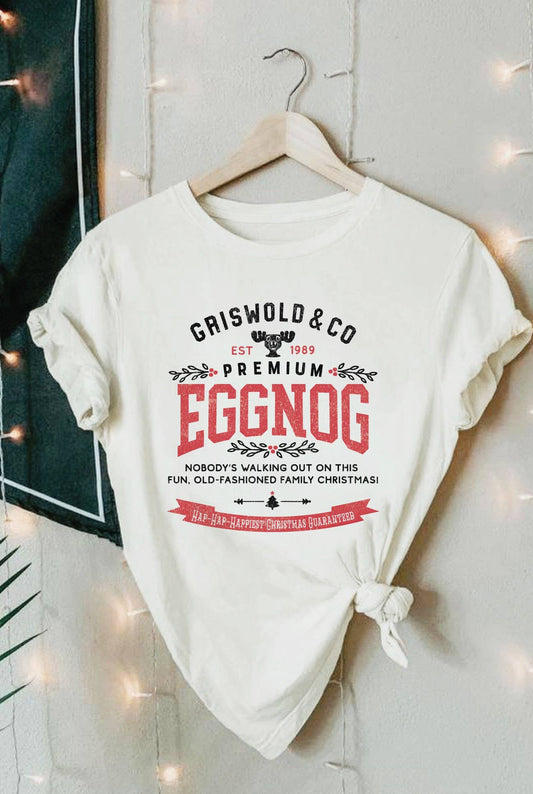 GRISWOLD & CO PREMIUM EGGNOG Graphic T-shirt
