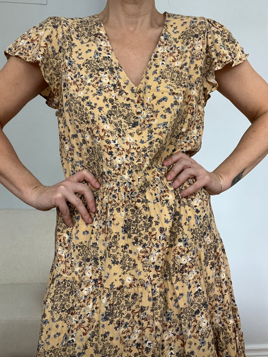Maurice’s button up midi dress SIZE Medium