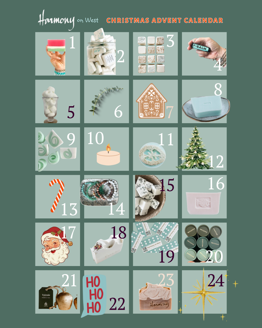 ** Pre-Order ** HARMONY Christmas Advent Calendar