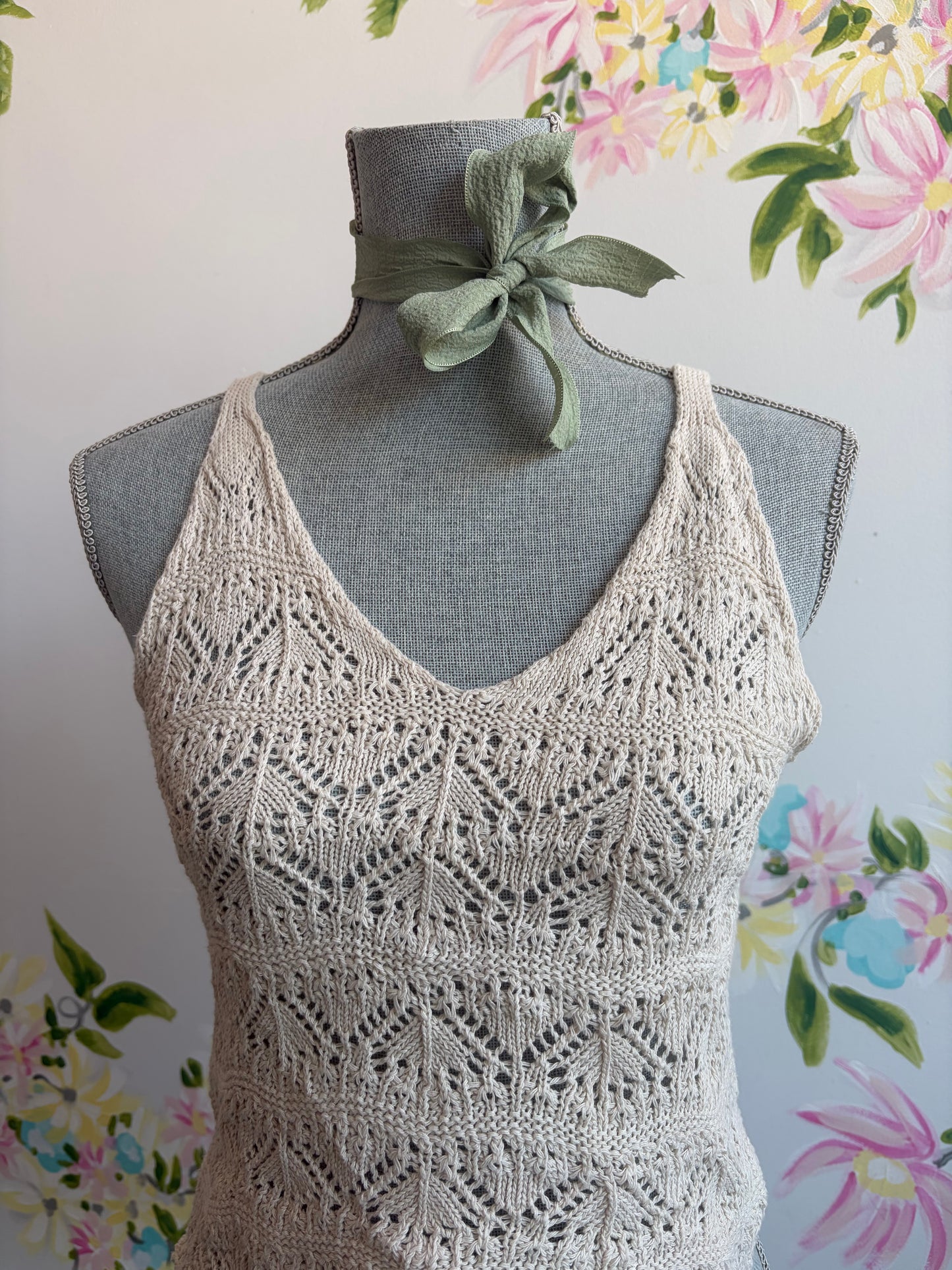 Made in Italy knit tank SIZE M/L