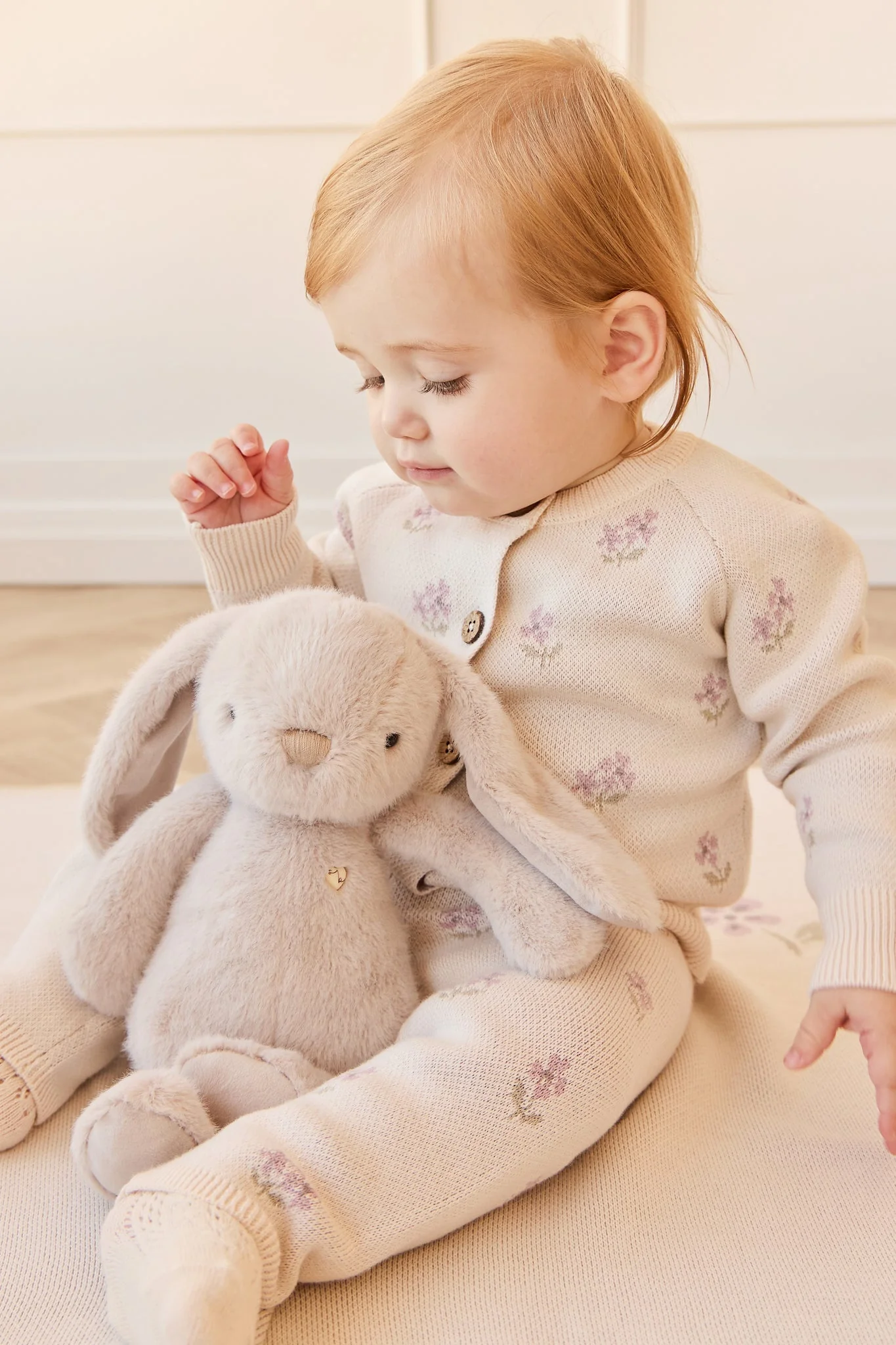 Penelope the bunny - Grey - Snuggle Bunnies
