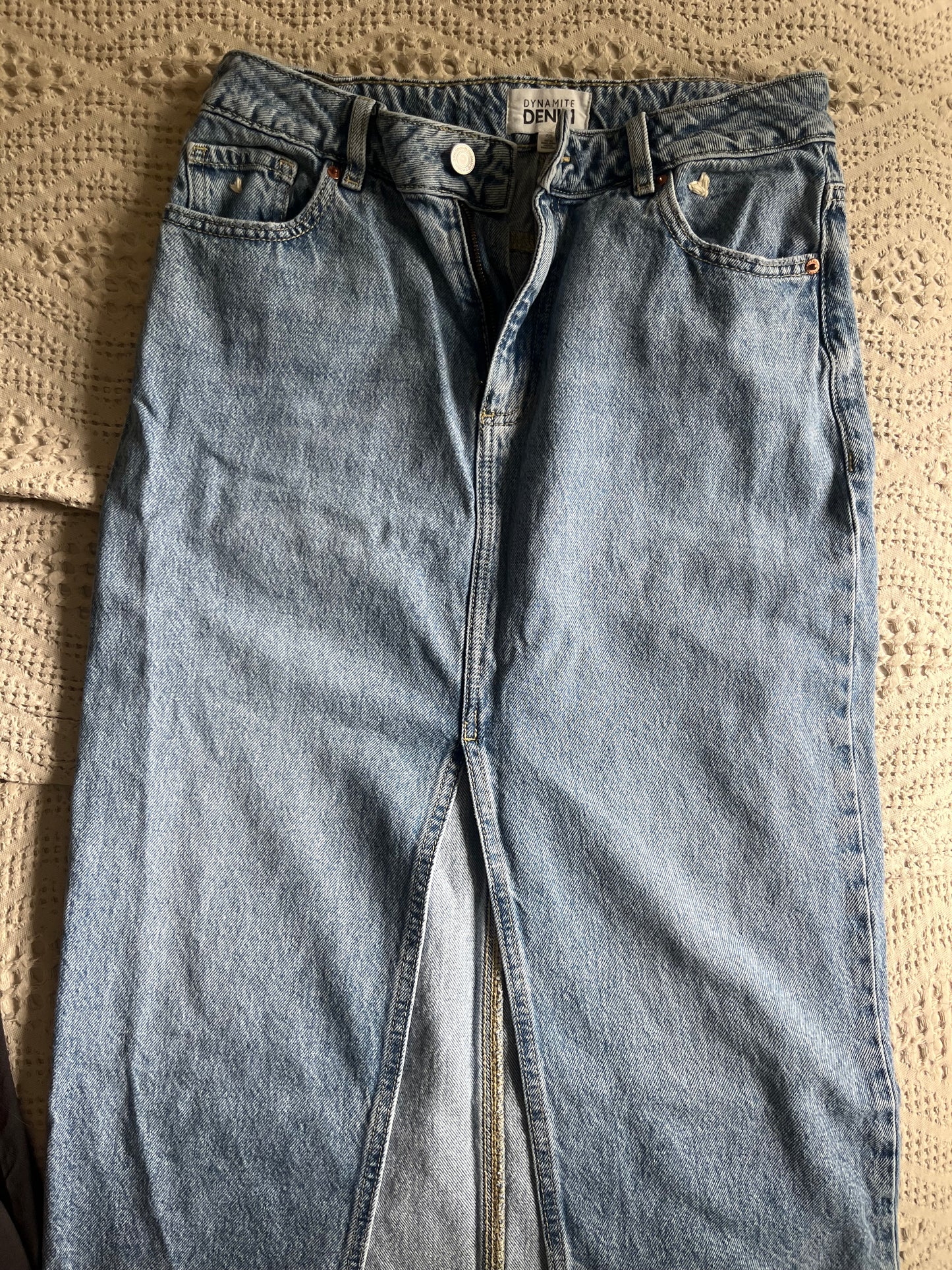 Three Hearts Denim skirt SIZE small