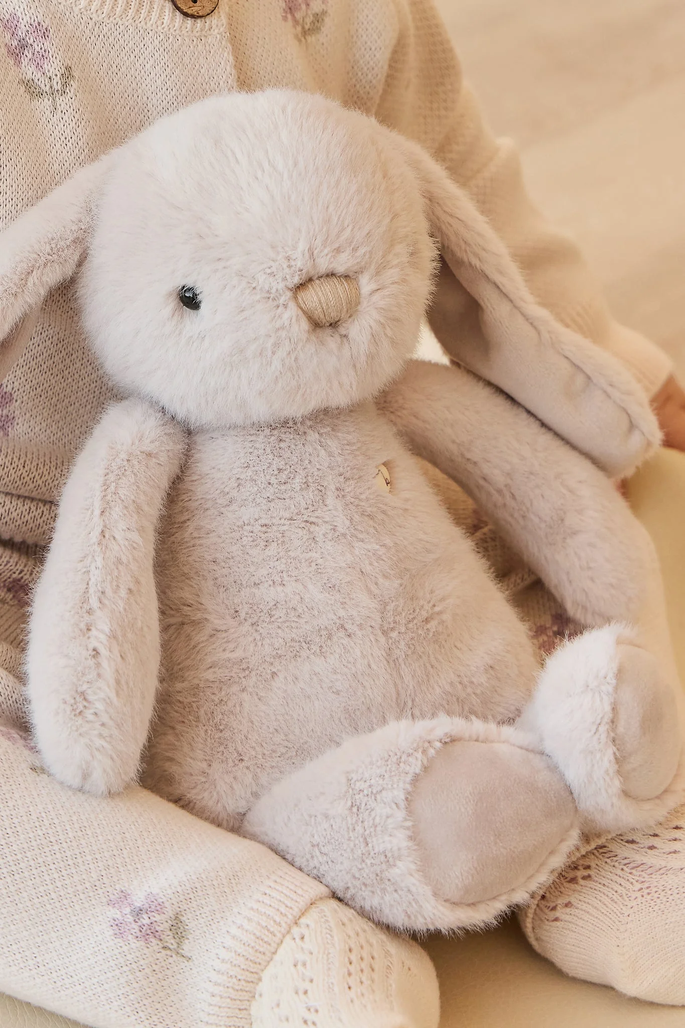 Penelope the bunny - Grey - Snuggle Bunnies