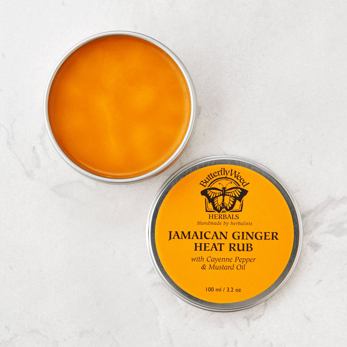 Butterfly Weed Jamaican Ginger Heat Rub