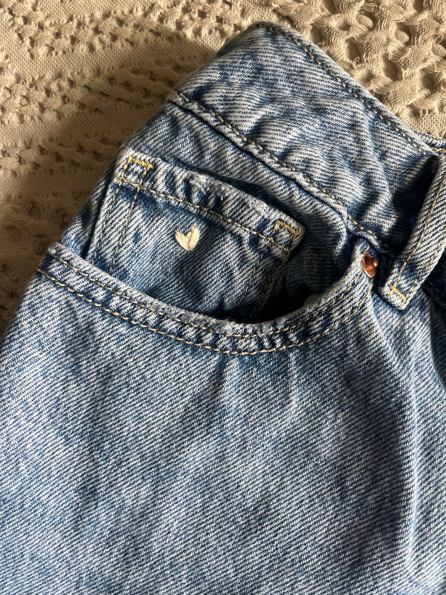 Three Hearts Denim skirt SIZE small