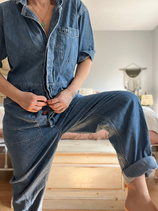 Alex Mill Denim jumper SIZE large