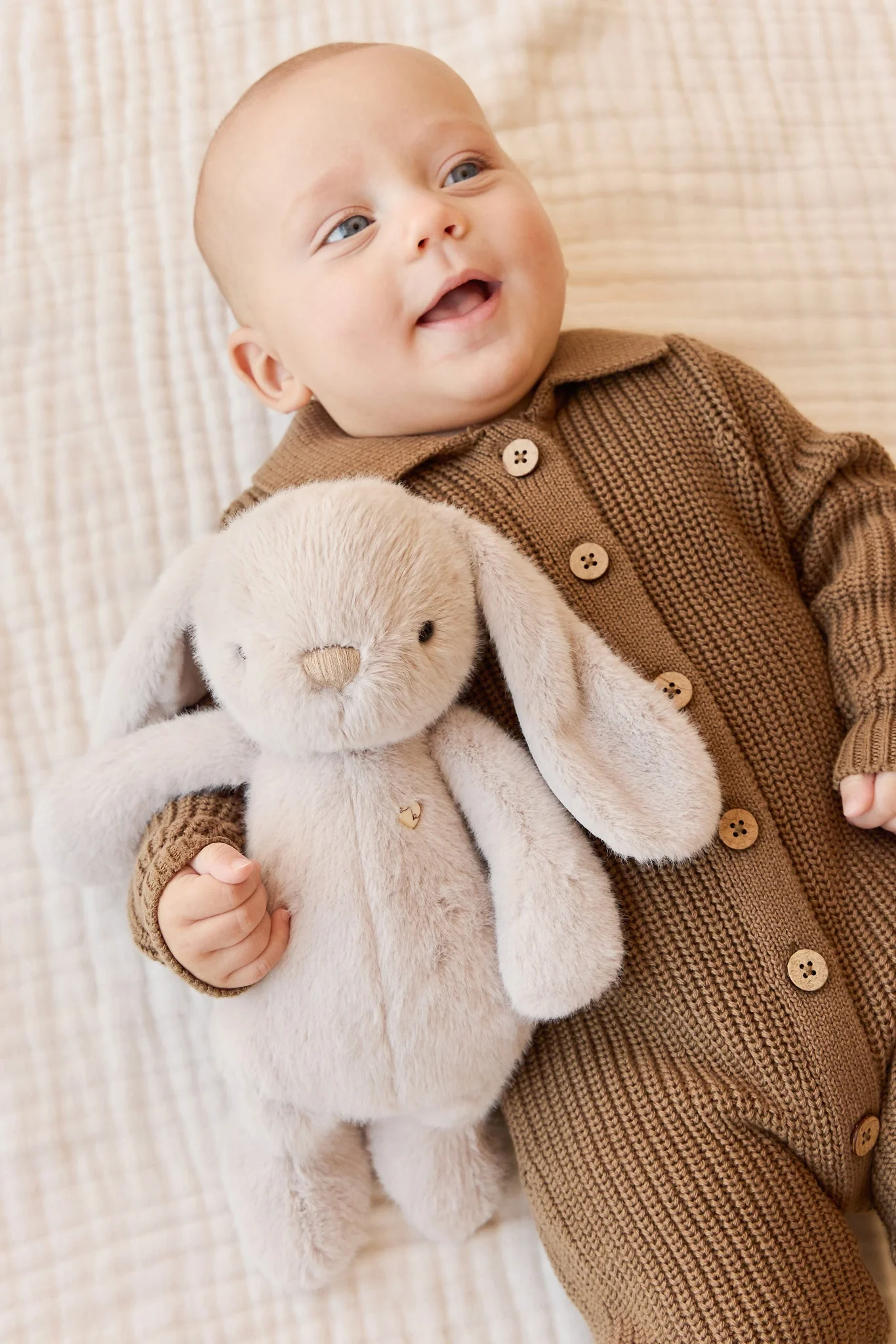 Penelope the bunny - Grey - Snuggle Bunnies