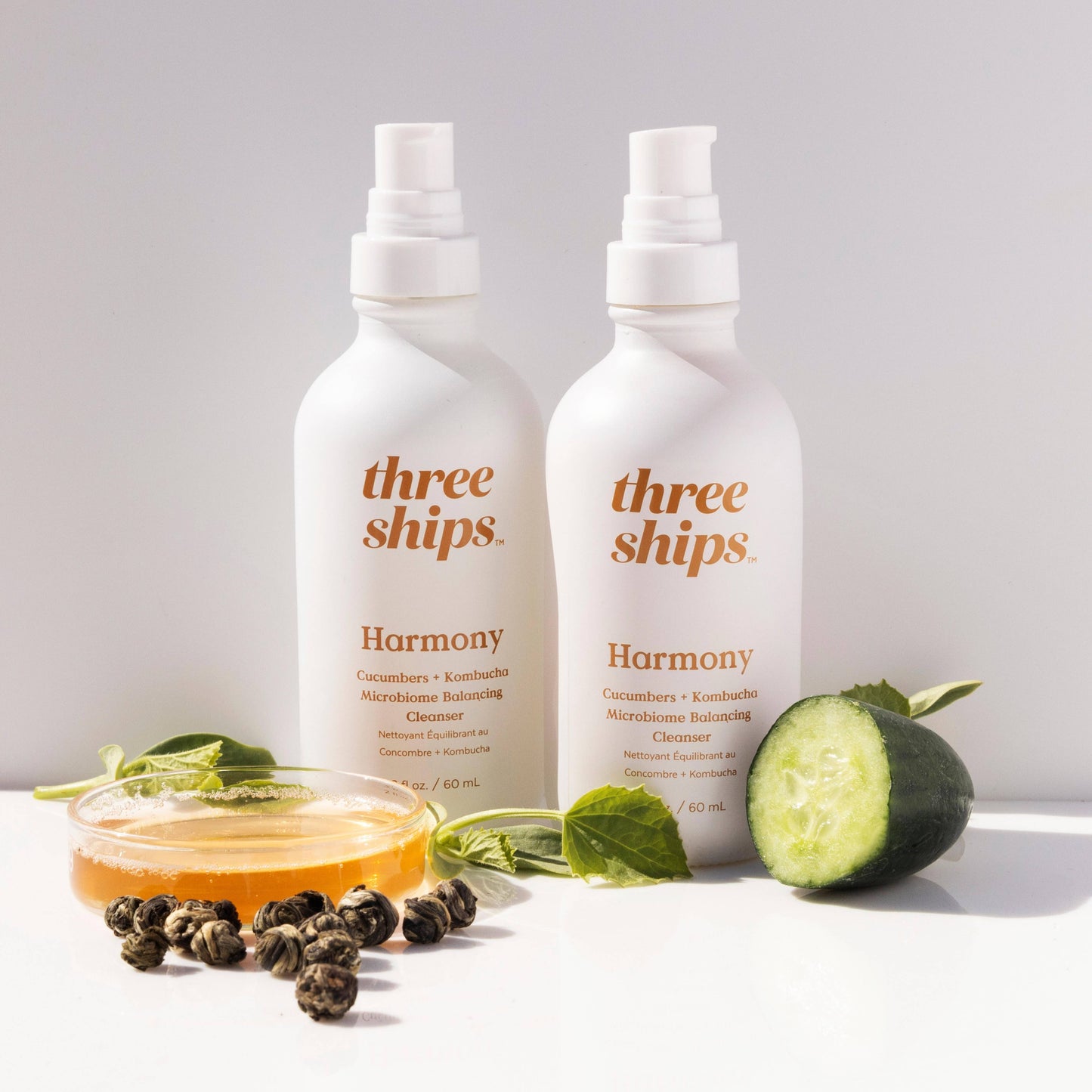 Harmony Cucumber + Kombucha Microbiome Cleanser (118mL)