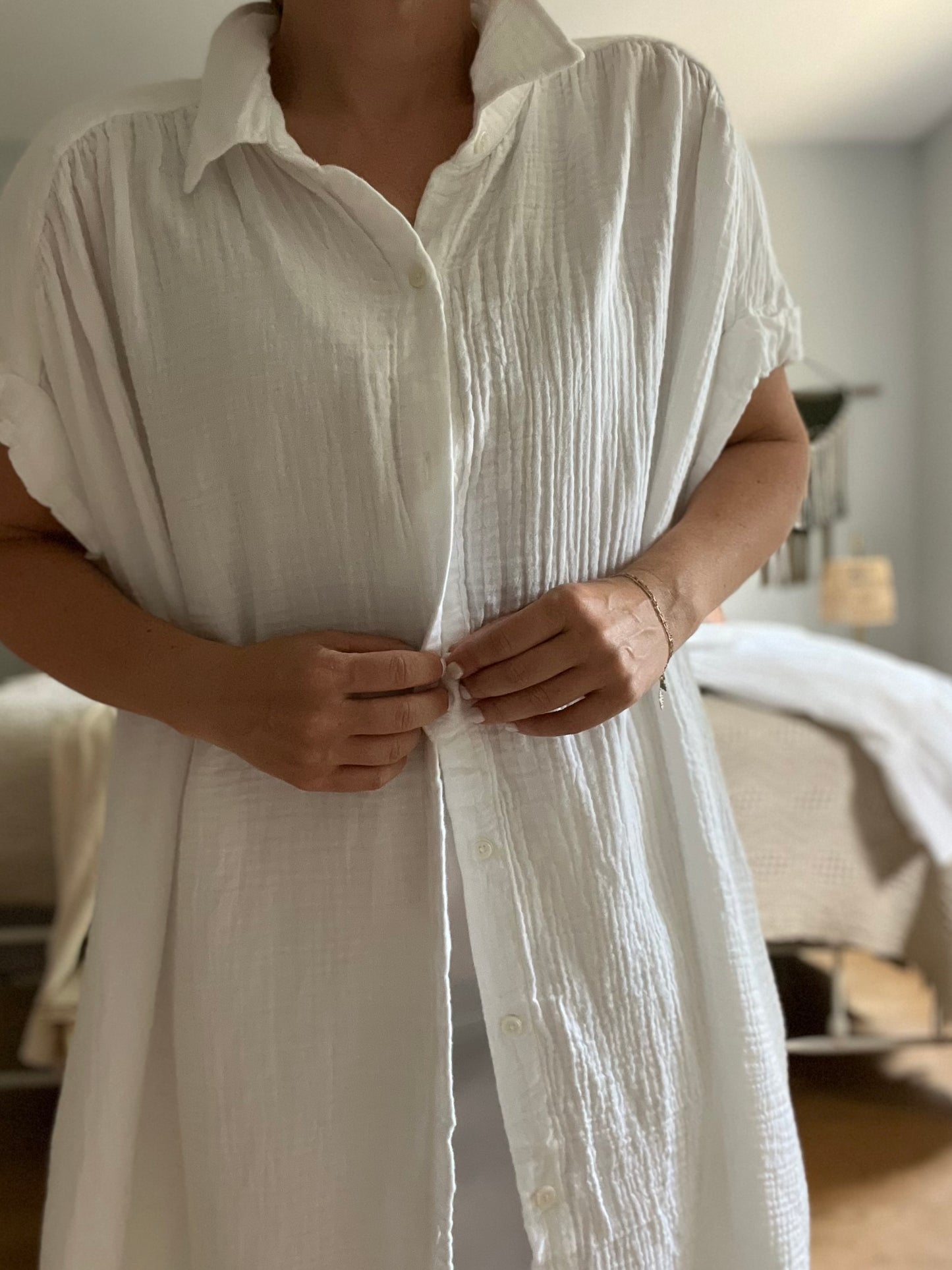 Aritzia Little Moon 100% cotton top SIZE large