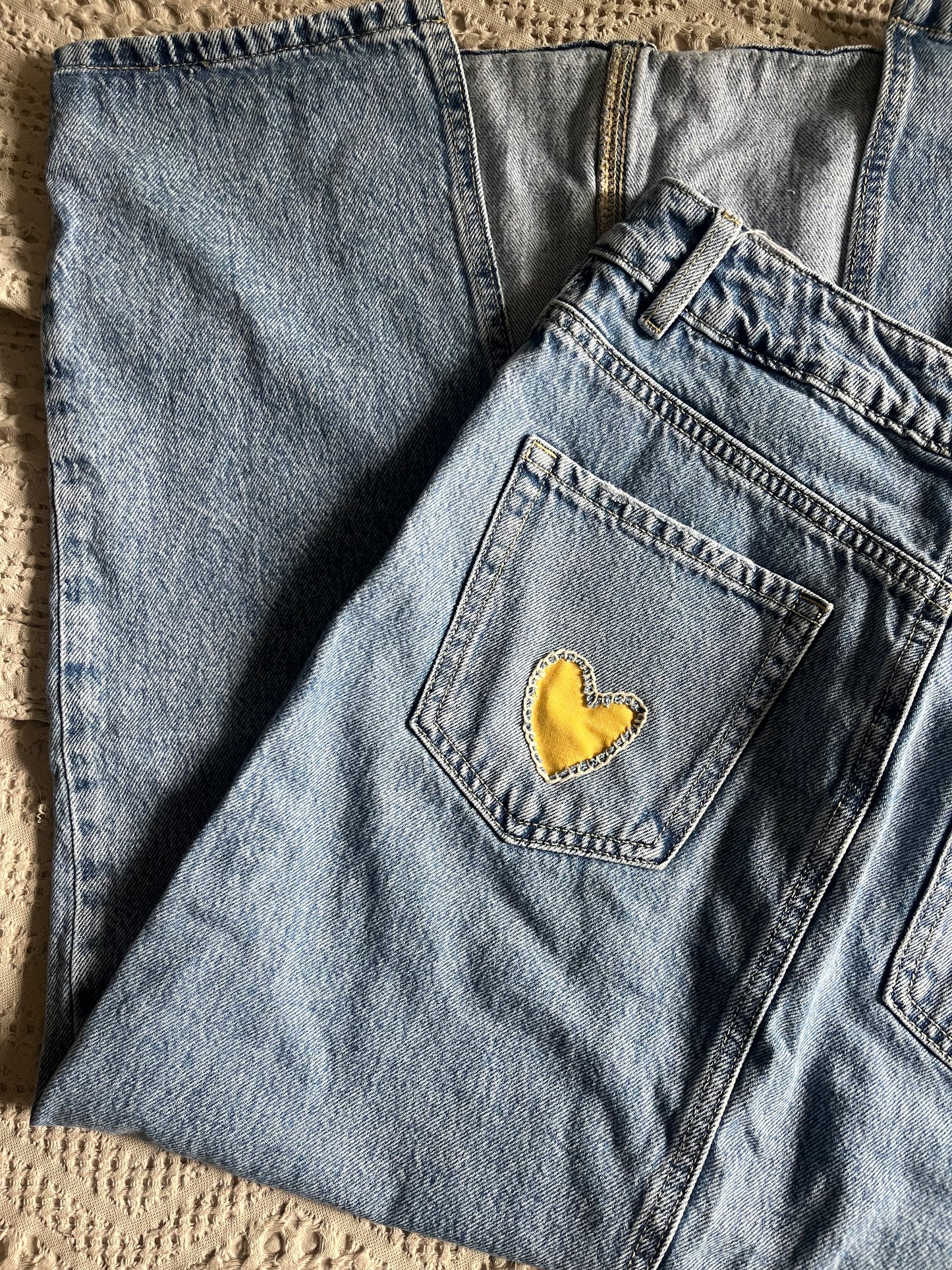 Three Hearts Denim skirt SIZE small
