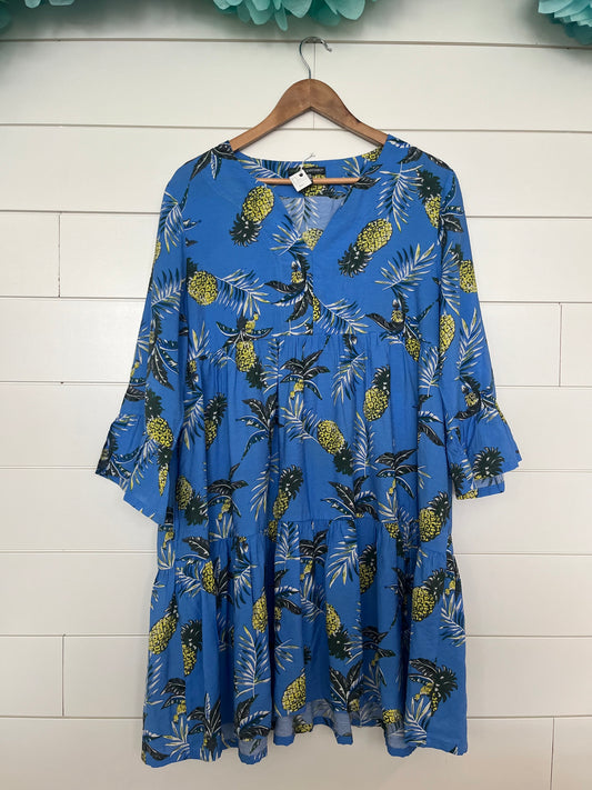 Shannon Passero Pineapple dress SIZE large