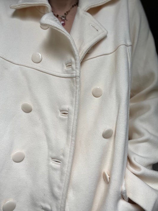 Off white sweater/coat SIZE medium