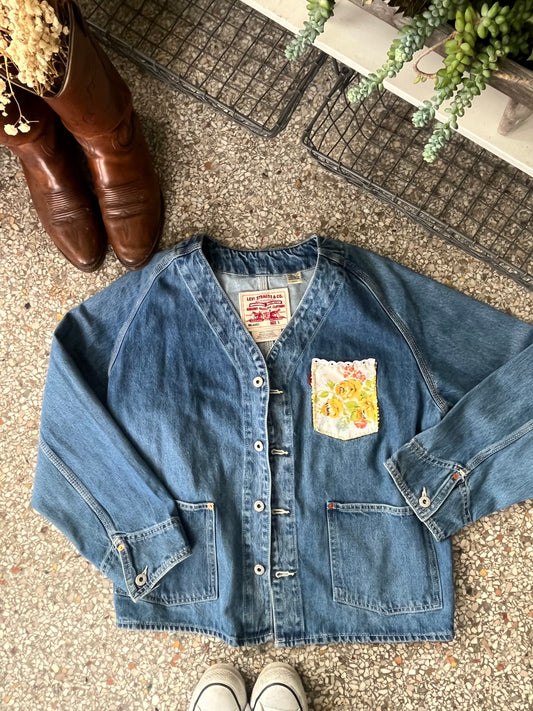 Pillow Talk Vintage Denim Collection SIZE small (brand LEVI’s)