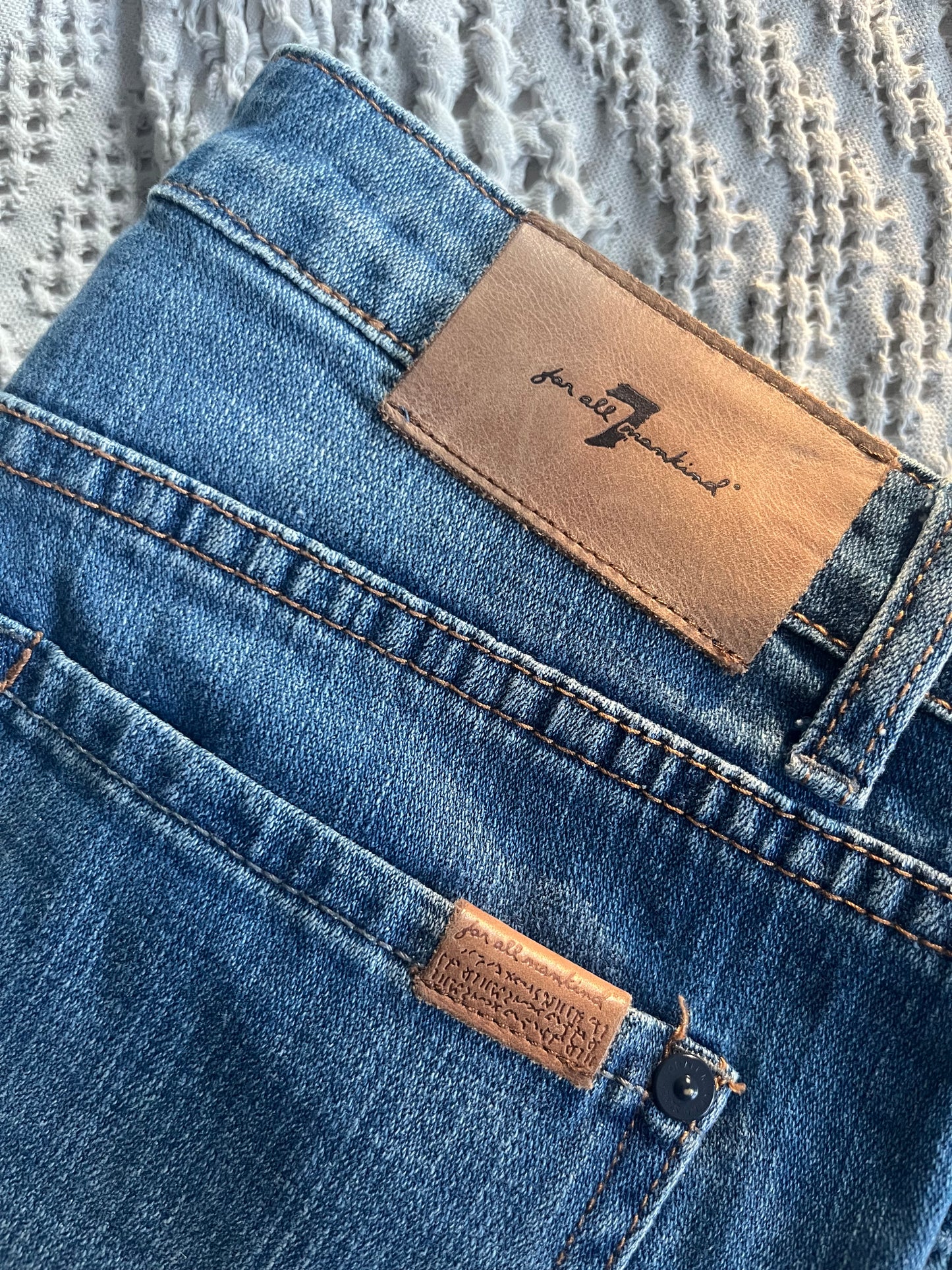 7 For all Mankind “SLIMMY” about a size 27