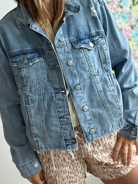 Kenzie denim jacket SIZE large