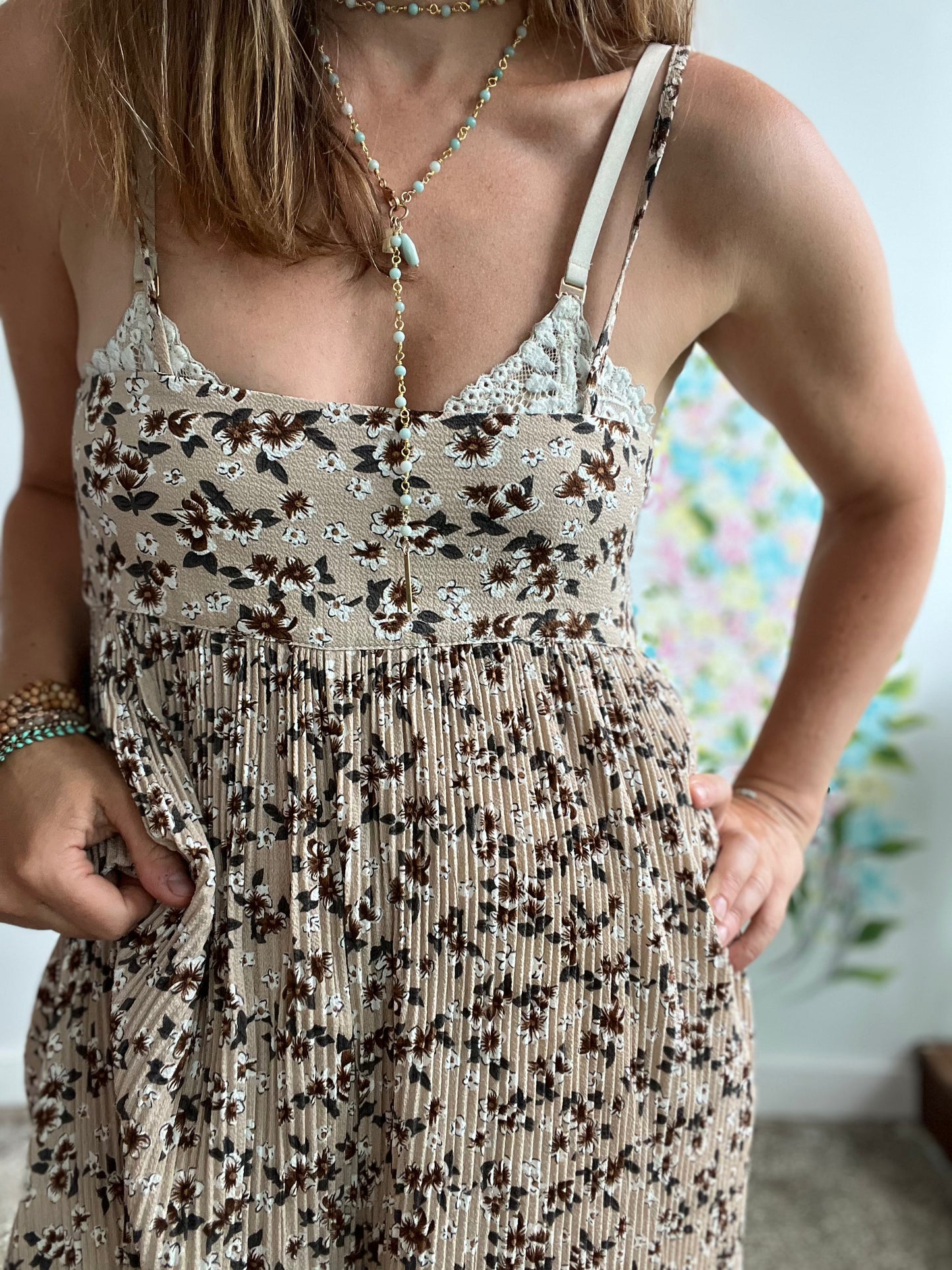 Oak + Fort ONE SIZE (fits small) pleated jumper