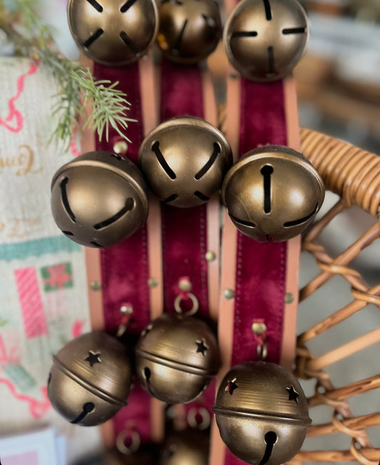 Hanging Reindeer Sleigh Bells