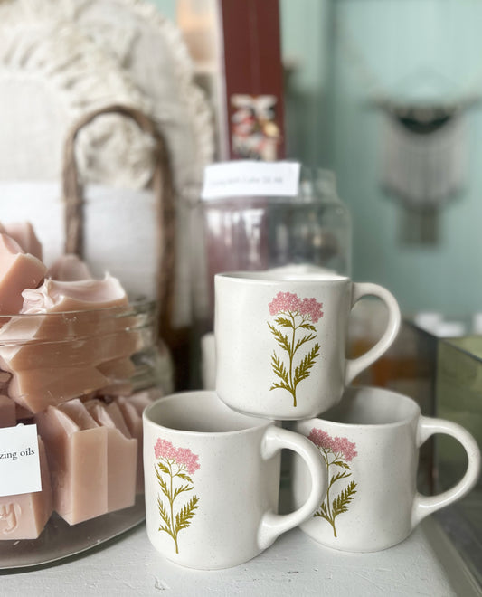 Vintage Style Floral Mug