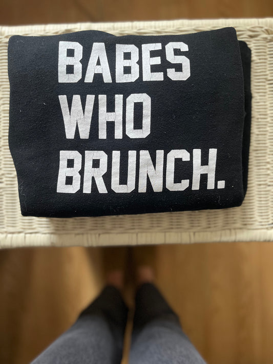 BABES WHO BRUNCH Brunette The Label SIZE extra small/small