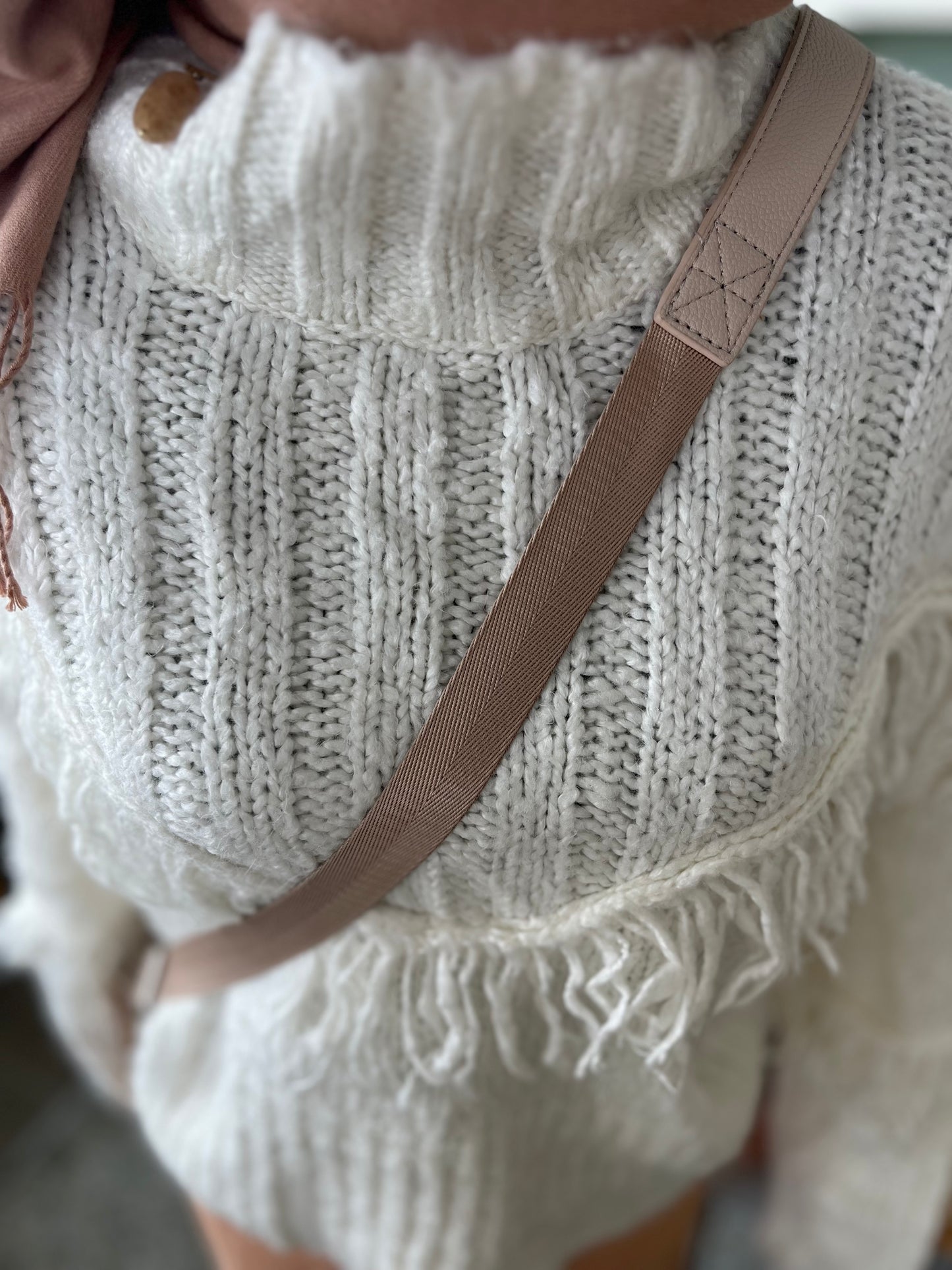 TOPSHOP cream sweater SIZE extra small
