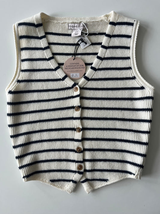 Striped vest SIZE XS