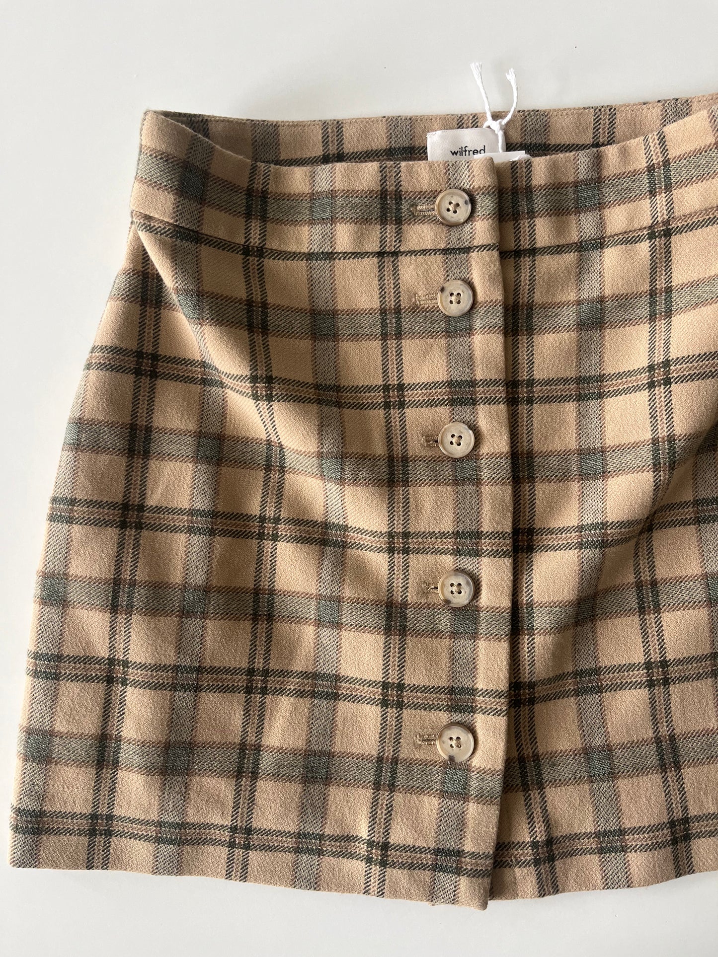 Wilfred plaid skirt SIZE 2